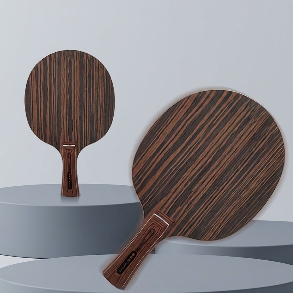 Outdoor Furniture Wood - 黒檀製卓球ラケットブレード、高速攻撃設計、5ウッド+2カーボン7層構造卓球ラケットブレード、高品質木材加工、バランスの取れたデザイン、スポーツ愛好家専用