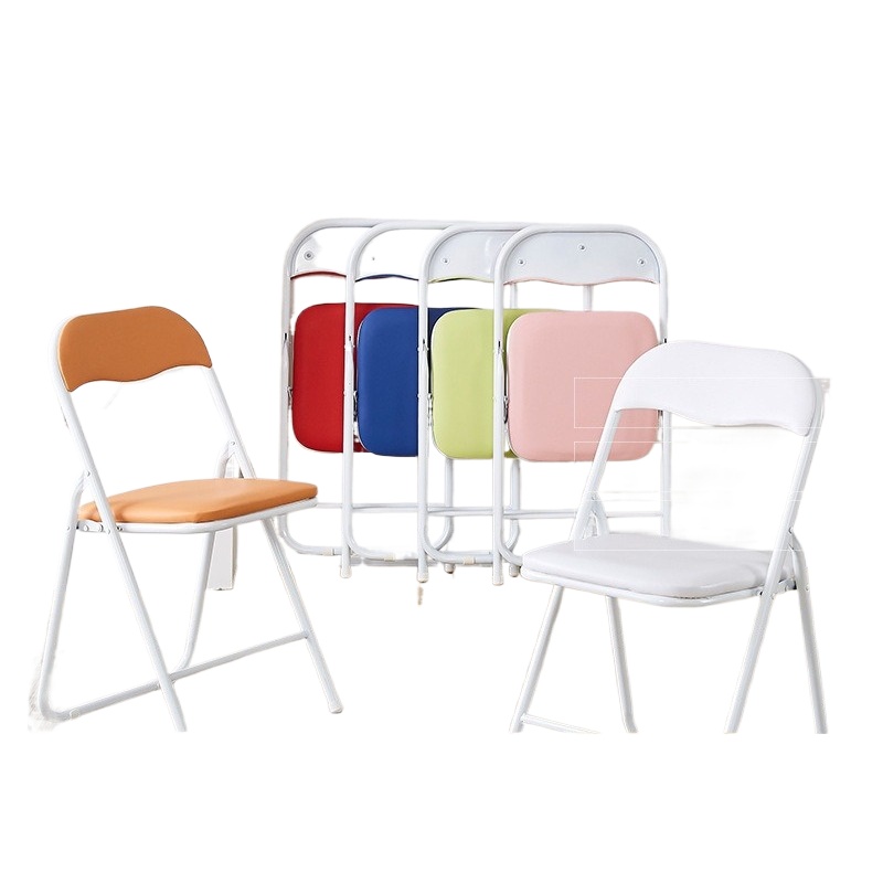Outdoor Furniture Metal Chairs - パーティー用折りたたみ椅子 プラスチック製折りたたみ椅子 金属フレーム折りたたみ椅子
