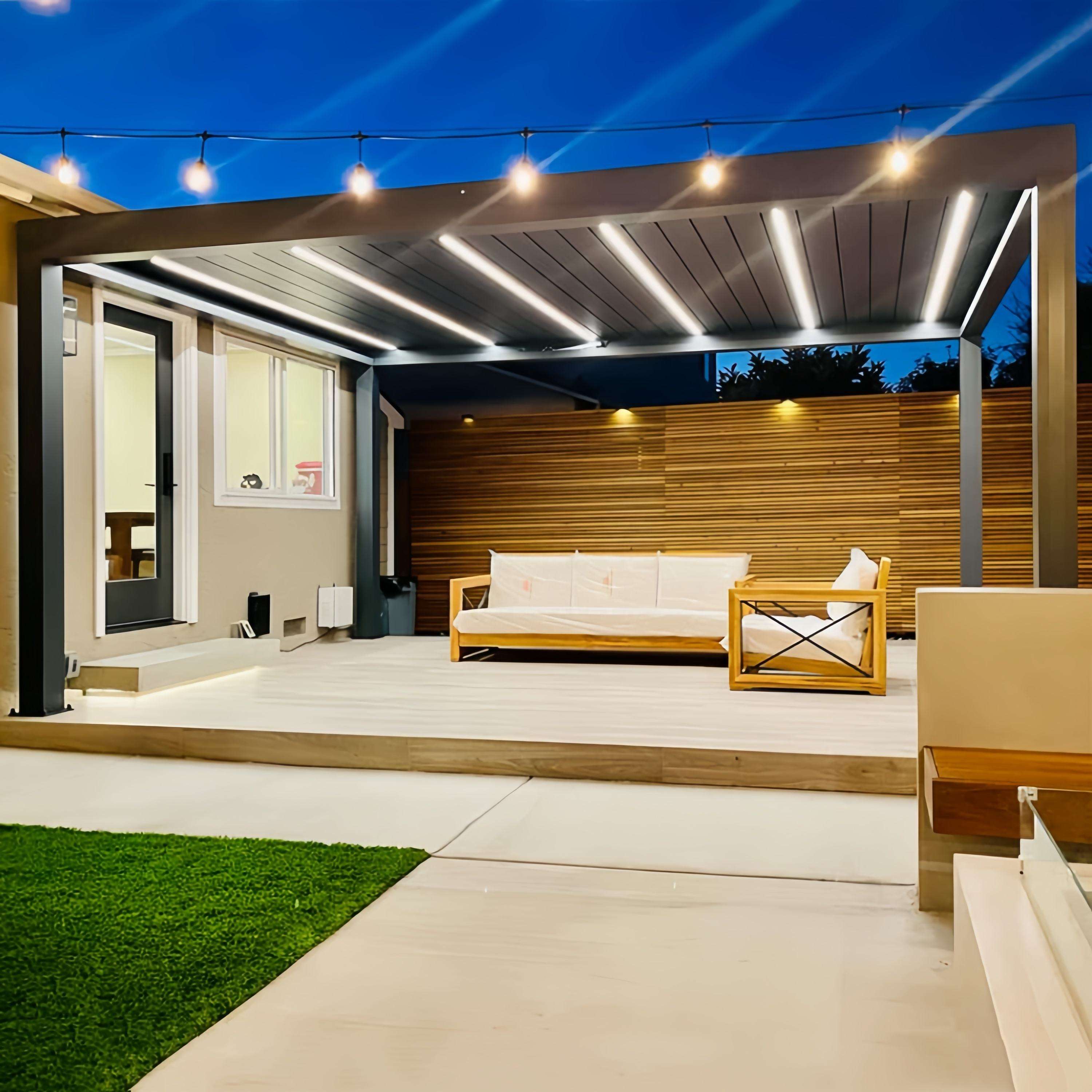 陽極酸化処理済みプール用アルミ合金製パビリオン、日よけ・雨よ - Outdoor Furniture Metal のレビューと価格