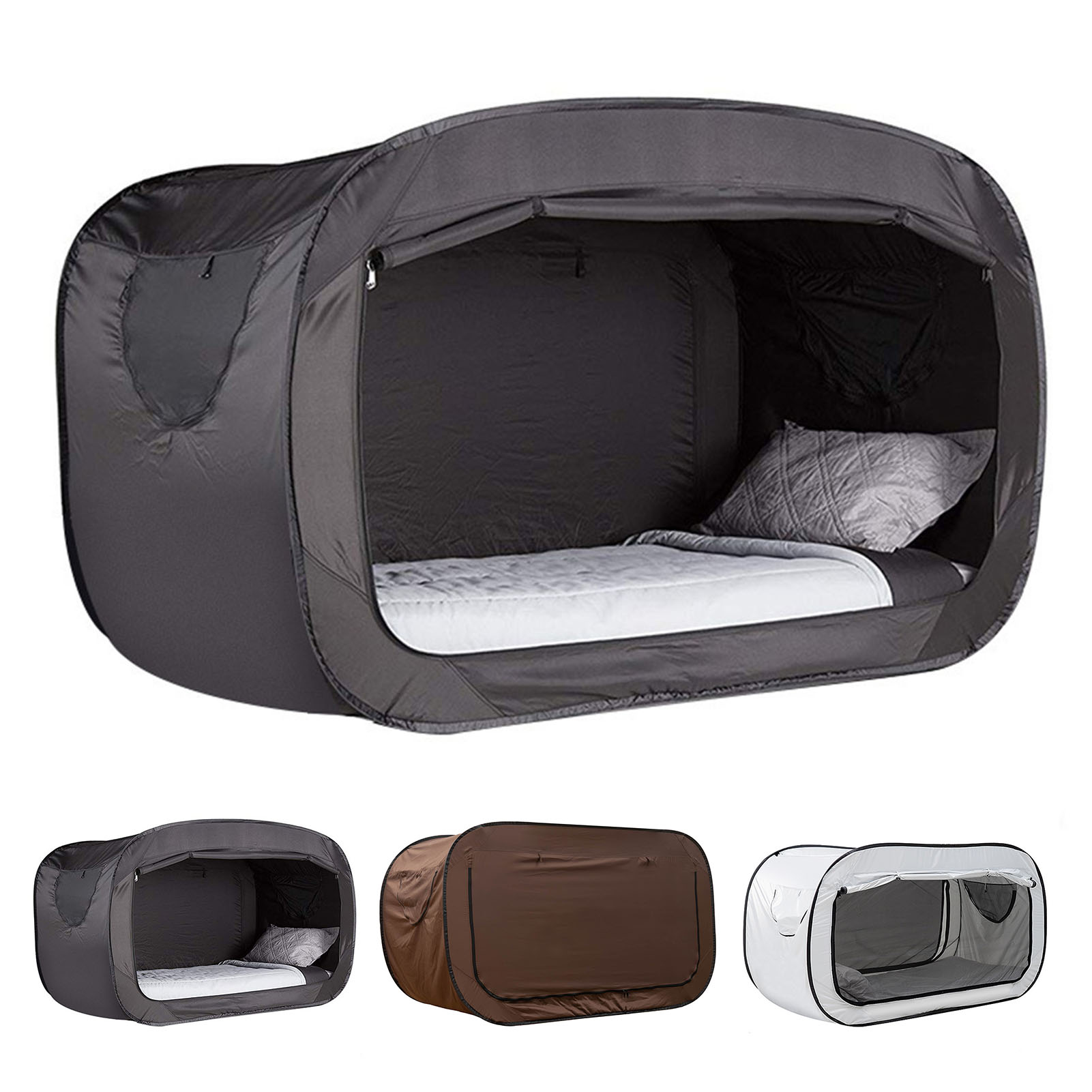 子供と大人のための完全に囲まれた屋内ベッドテント,屋外折りた - Outdoor Daybed Furniture のレビューと価格